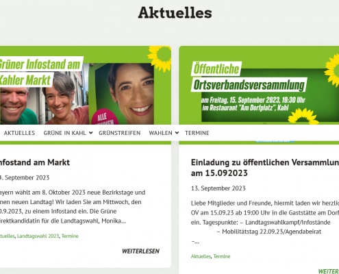 Grüne Kahl – Ortsverband.png - Aktuelles